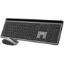 NGS Eclipse KIT Teclado y Ratón Inalámbrico Silencioso y Recargable Negro
